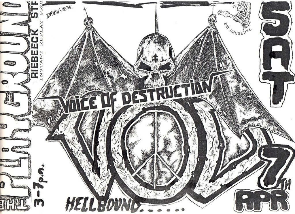 V.O.D – flyer – Playgound – 07 Apr